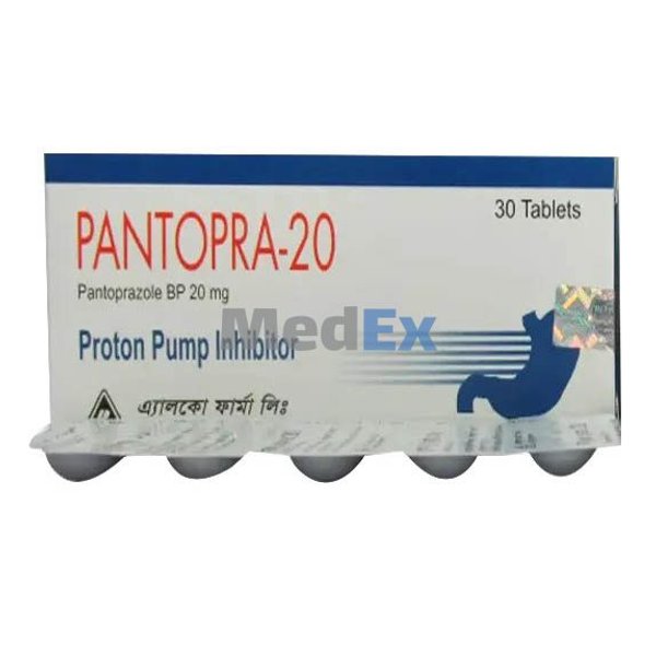 Pantopra 20 mg Packaging