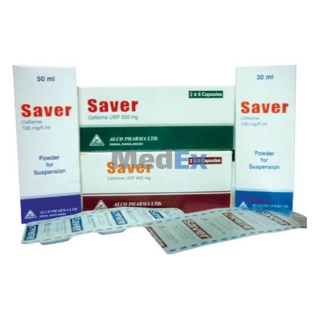 Saver 400 mg Packaging