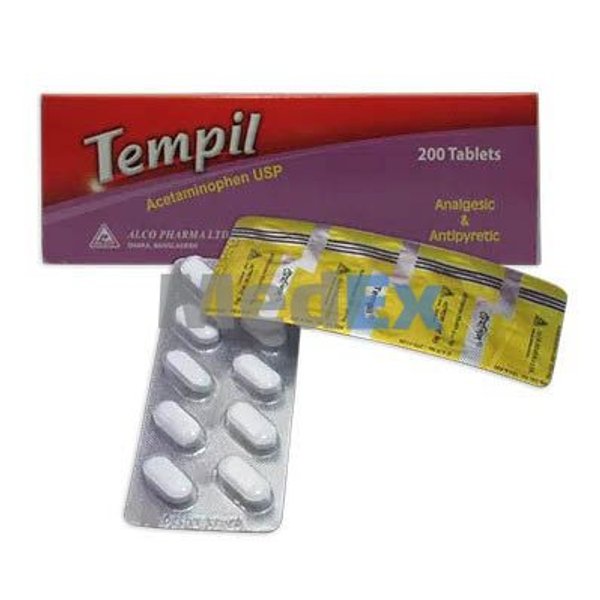 Tempil 500 mg Packaging
