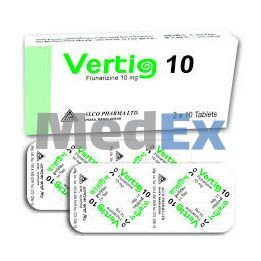 Vertig 10 mg Packaging
