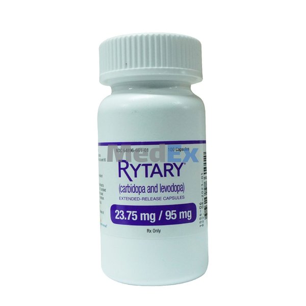 Rytary 23.75 mg+95 mg Packaging