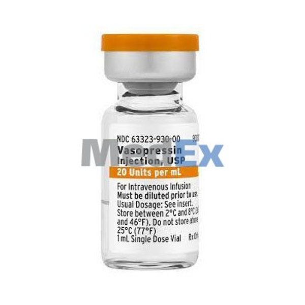 Vasopressin 20 unit/ml Packaging