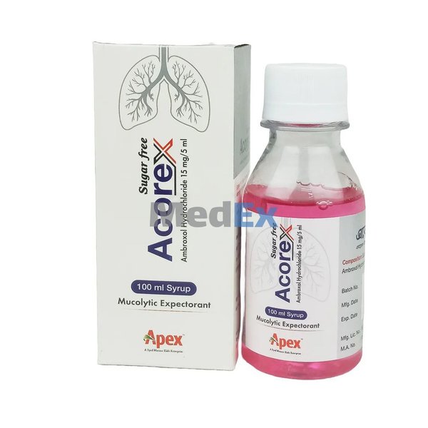 Acorex 15 mg/5 ml Packaging