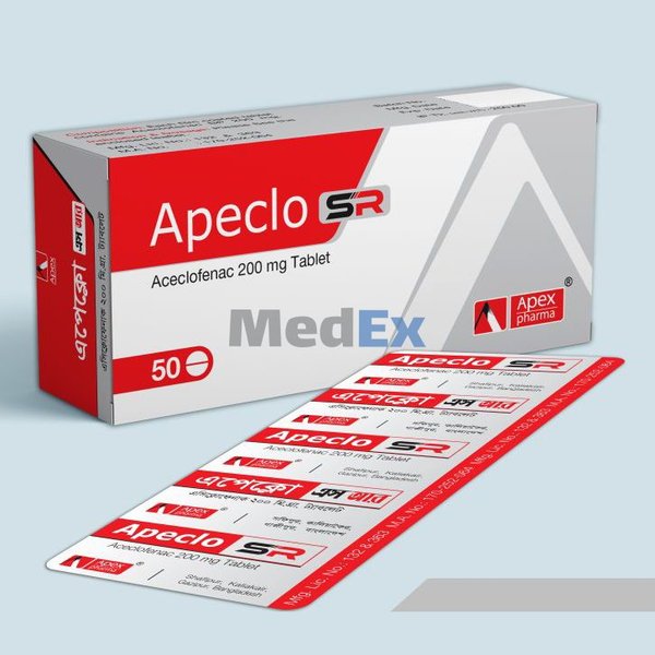 Apeclo SR 200 mg Packaging