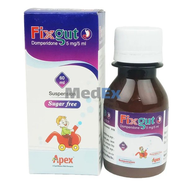 Fixgut 5 mg/5 ml Packaging