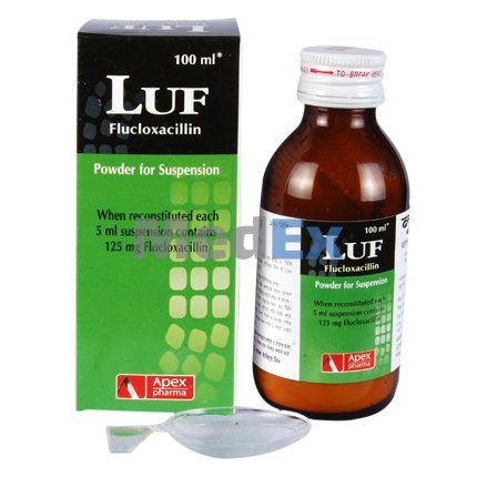 Luf 125 mg/5 ml Packaging