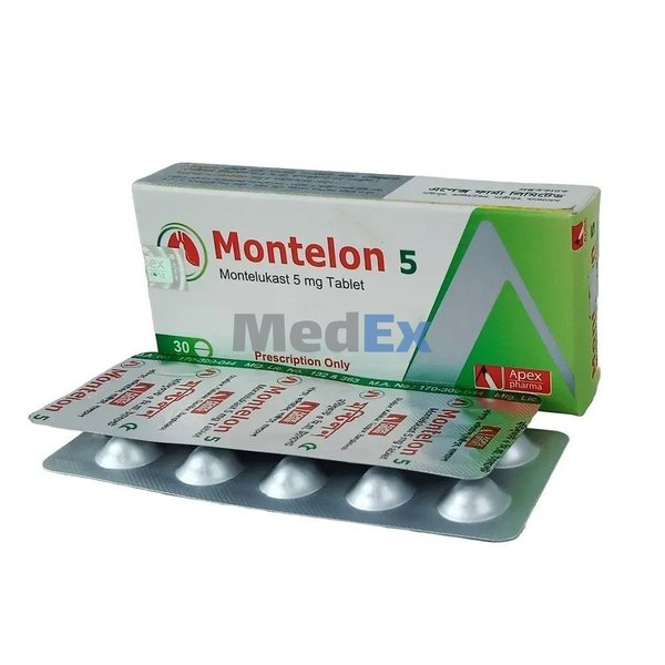 Montelon 5 mg Packaging