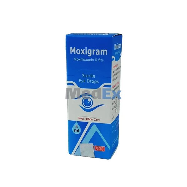 Moxigram 0.5% Packaging