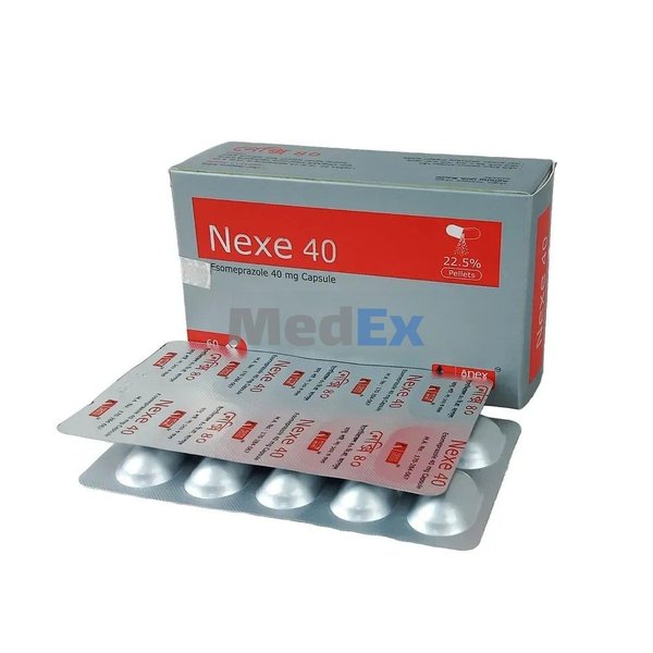 Nexe 40 mg Packaging