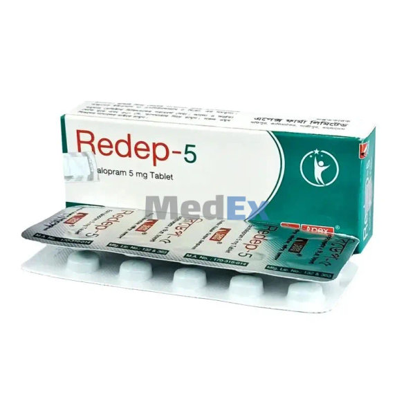 Redep 5 mg Packaging