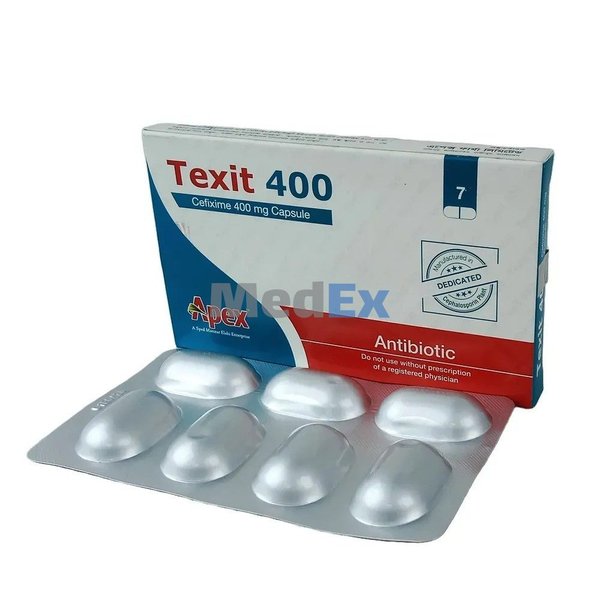 Texit 400 mg Packaging