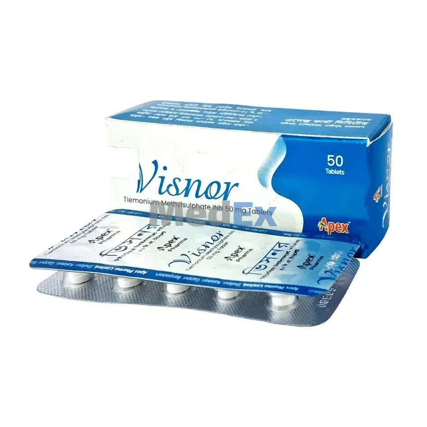 Visnor 50 mg Packaging