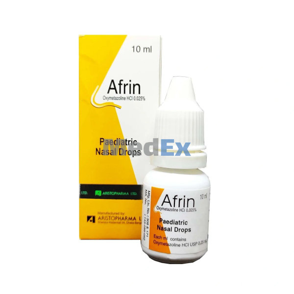 Afrin 0.025% Packaging