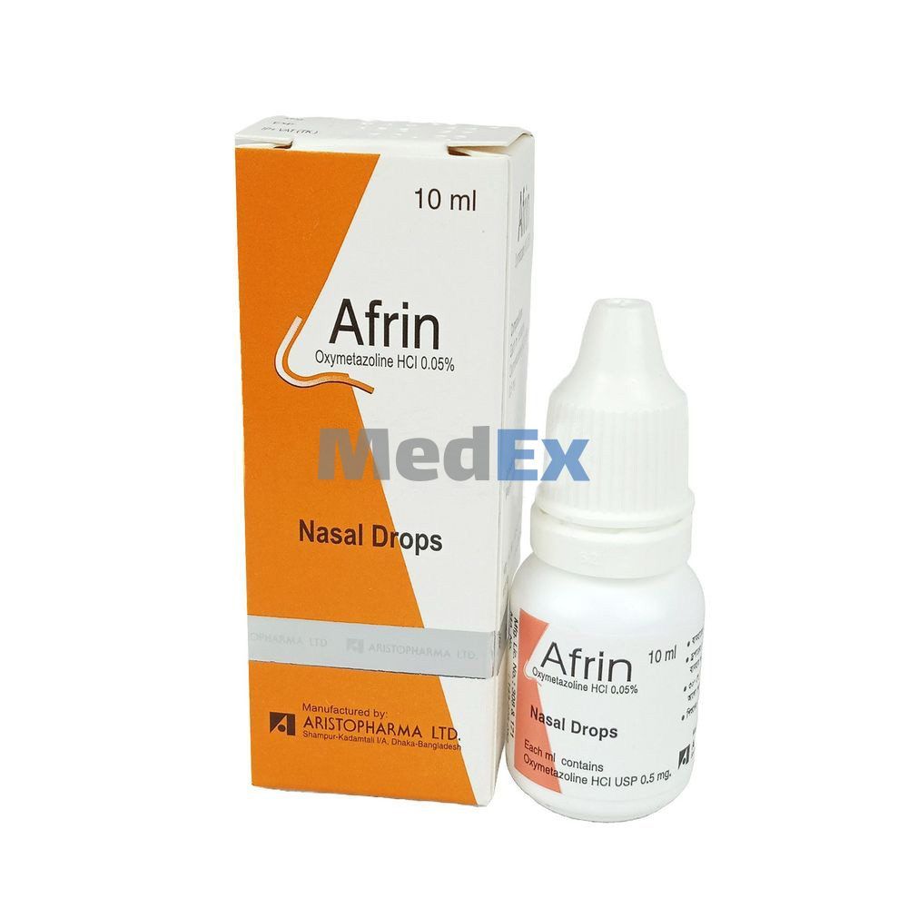 Afrin 0.05% Packaging