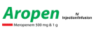 Aropen 1 gm/vial Packaging