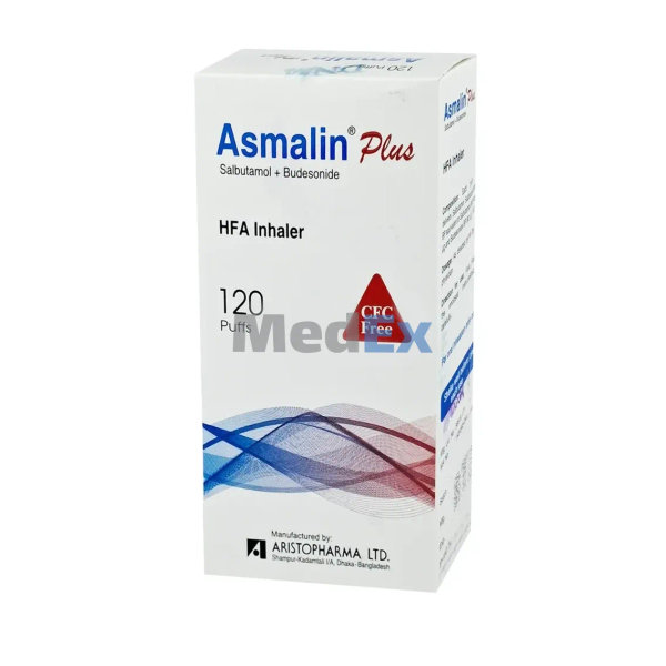 Asmalin Plus (90 mcg+80 mcg)/puff Packaging