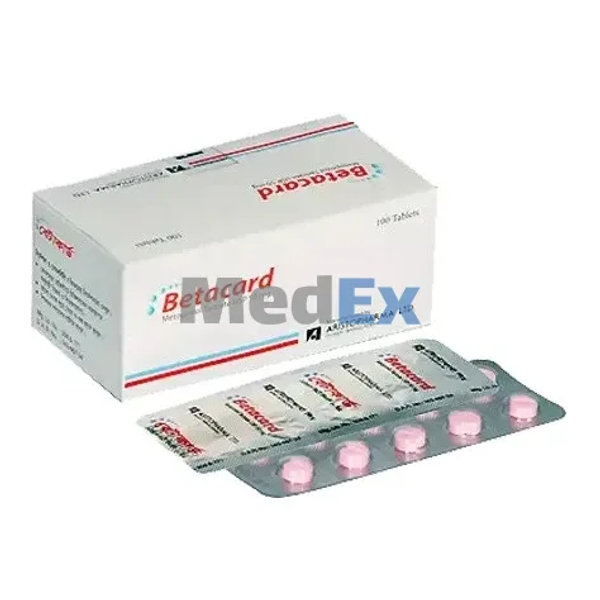 Betacard 50 mg Packaging