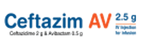 Ceftazim AV (2 gm+0.5 gm)/vial Packaging