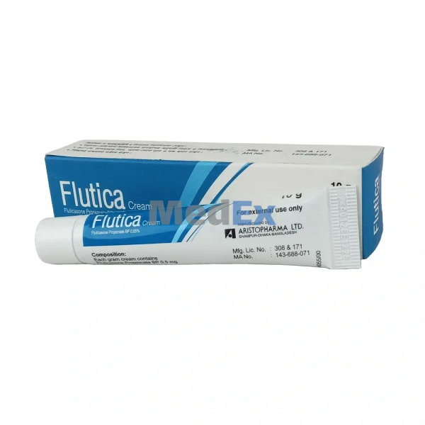 Flutica 0.05% Packaging