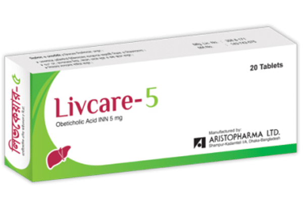 Livcare 5 mg Packaging