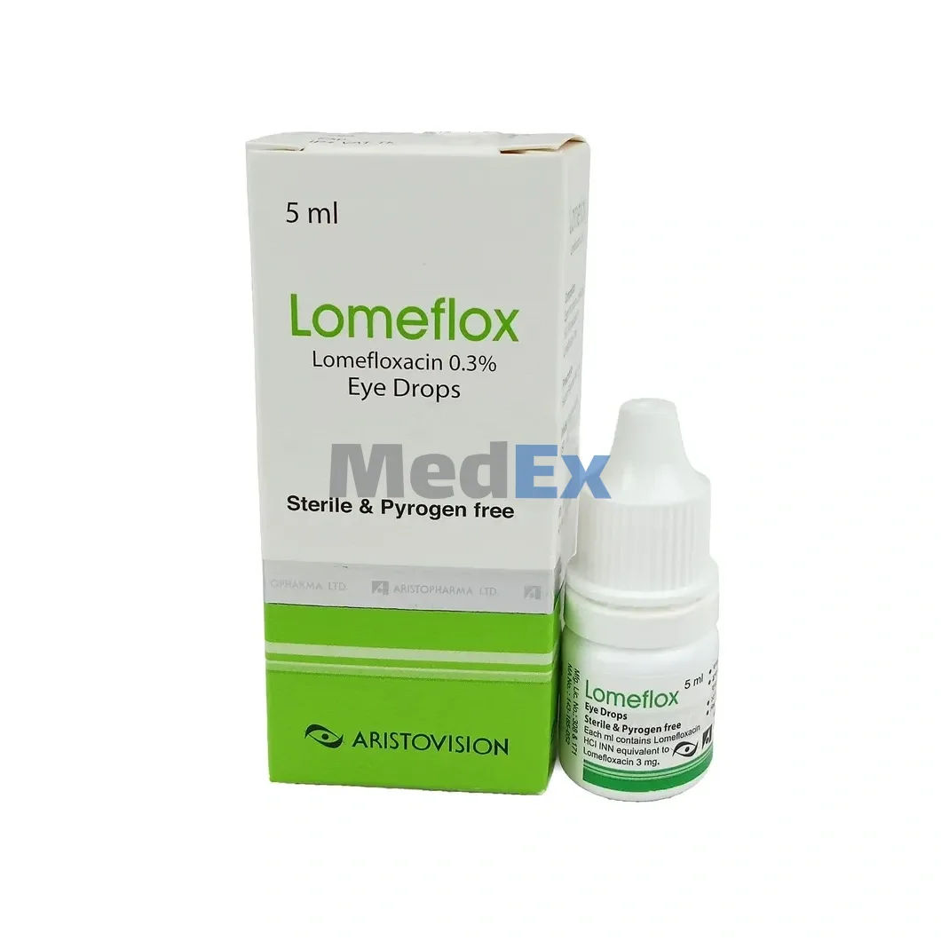 Lomeflox 0.3% Packaging