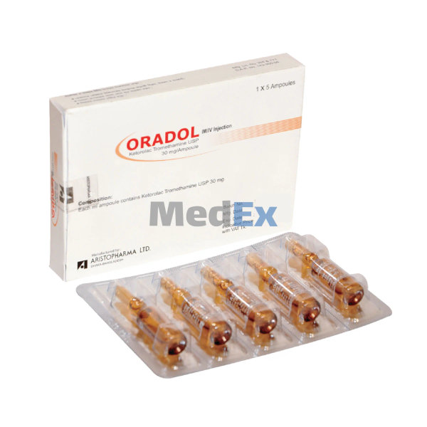 Oradol 30 mg/ml Packaging