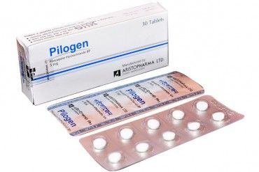 Pilogen 5 mg Packaging