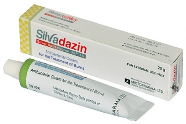 Silvadazin 1% Packaging