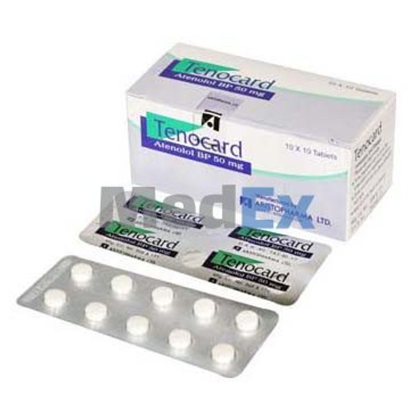 Tenocard 50 mg Packaging