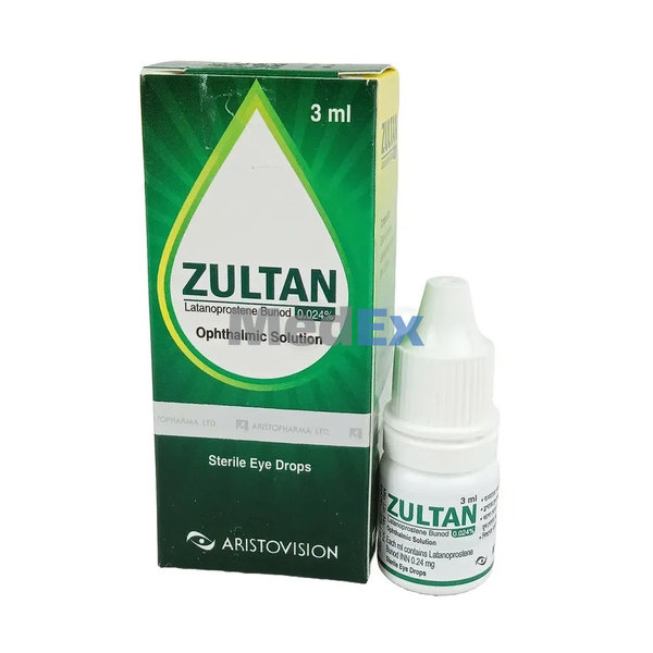 Zultan 0.024% Packaging