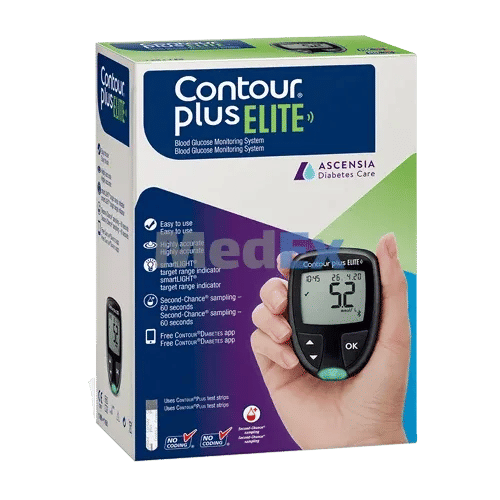 Contour Plus Elite Meter  Packaging