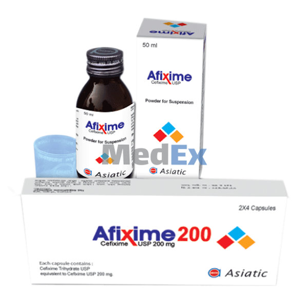 Afixime 100 mg/5 ml Packaging