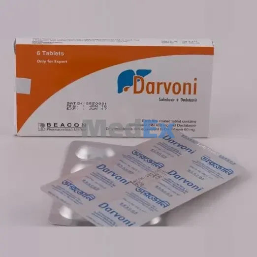 Darvoni 60 mg+400 mg Packaging