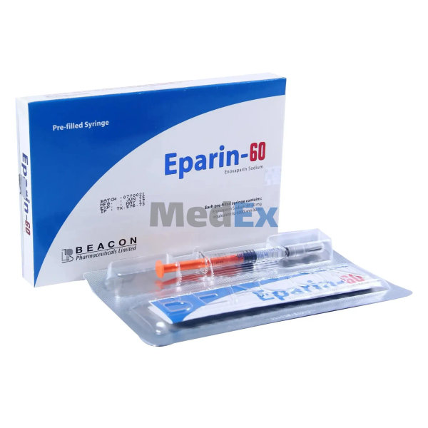 Eparin 6000 Anti-Xa IU/0.6 ml Packaging