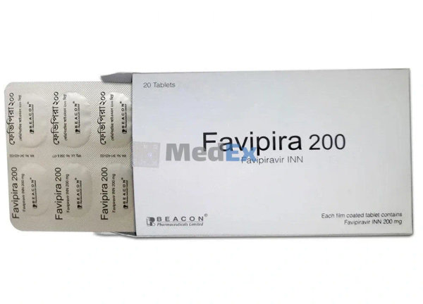 Favipira 200 mg Packaging