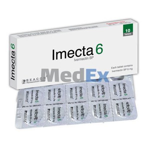 Imecta 6 mg Packaging