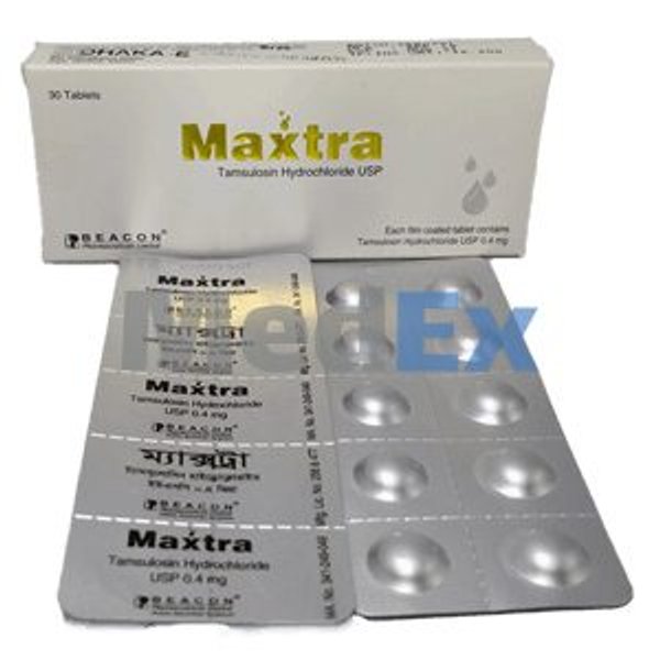 Maxtra 0.4 mg Packaging