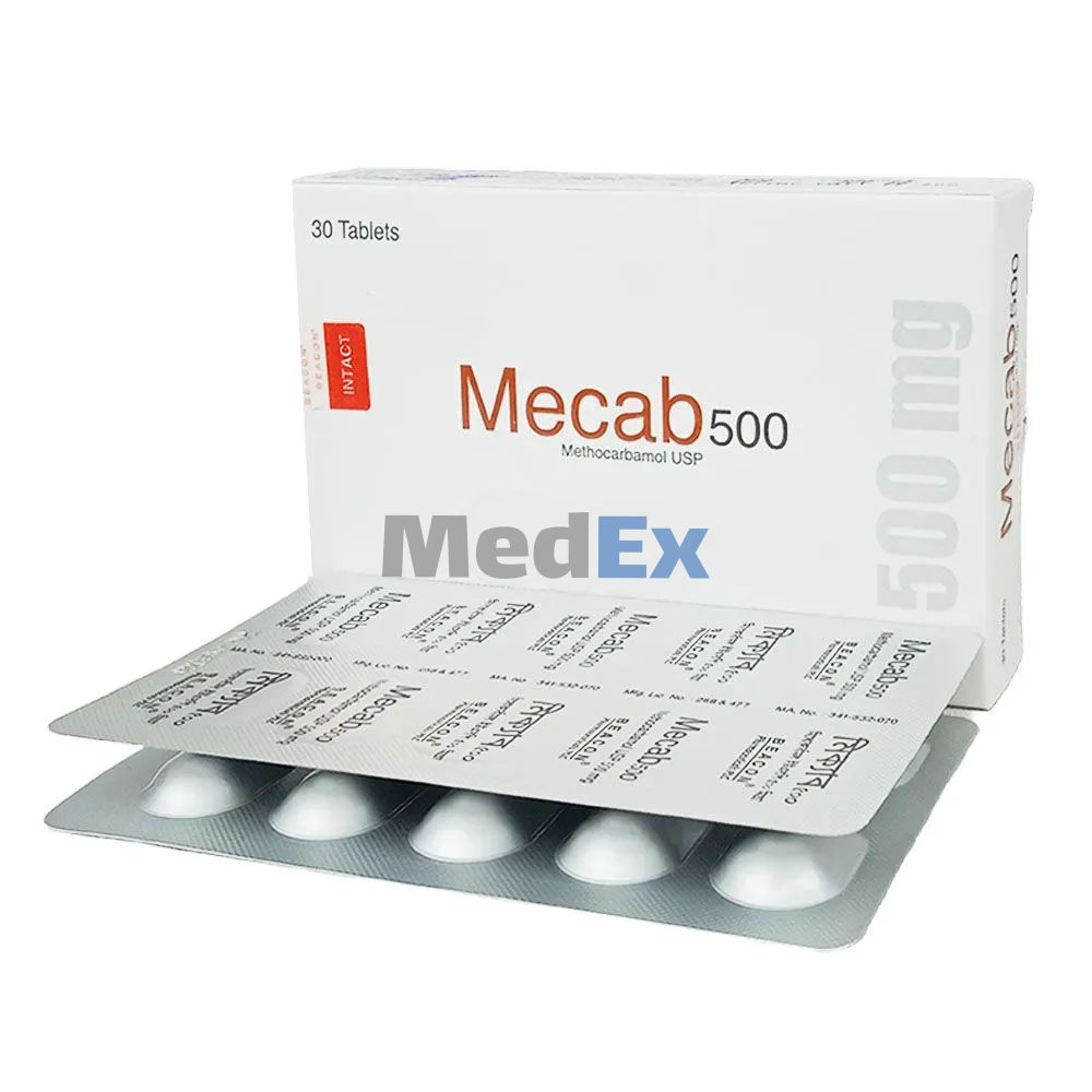 Mecab 500 mg Packaging
