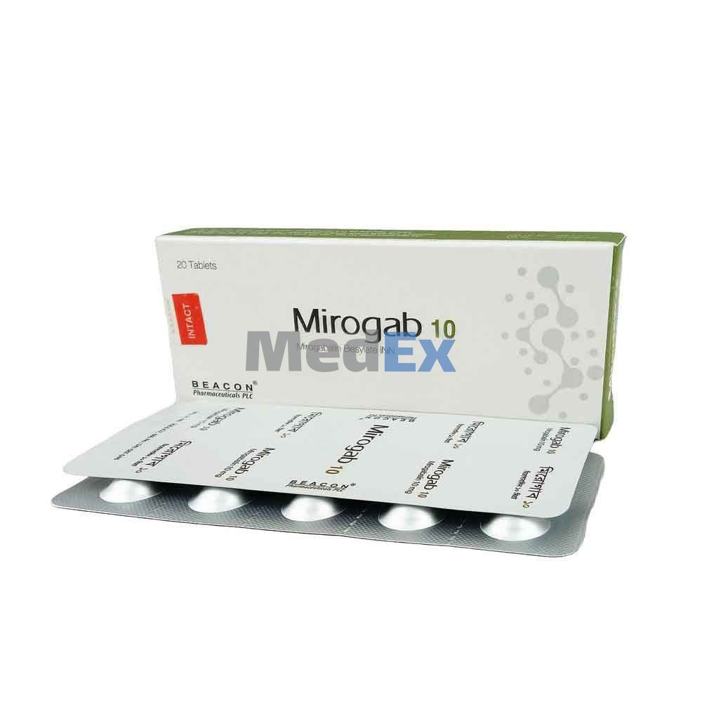 Mirogab 10 mg Packaging