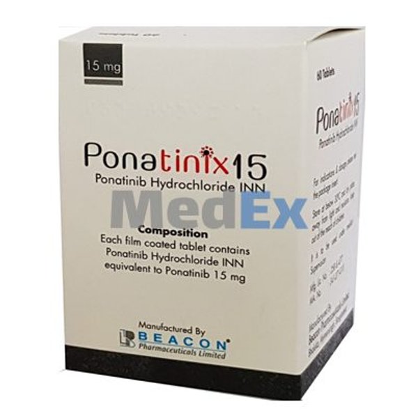 Ponatinix 15 mg Packaging