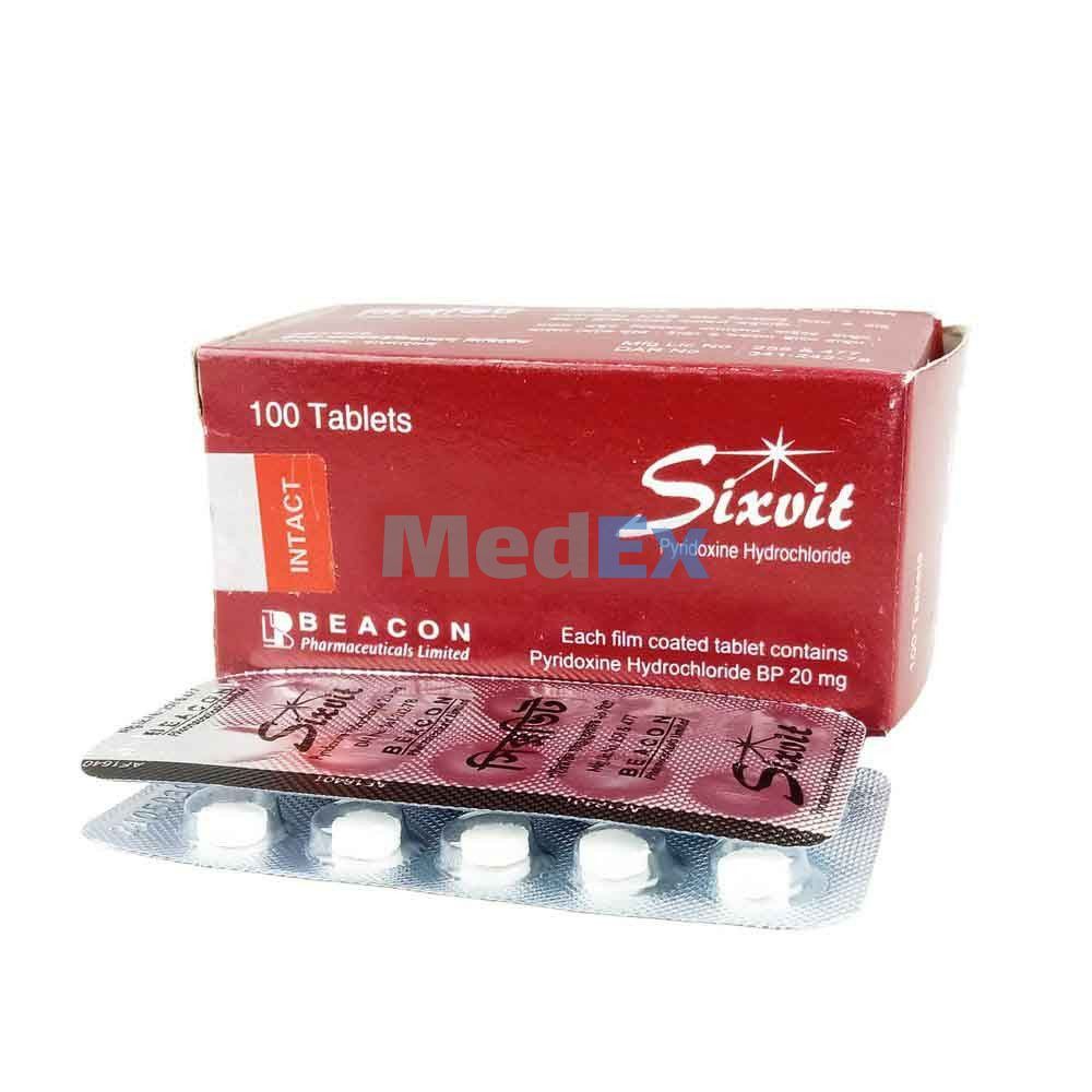 Sixvit 20 mg Packaging