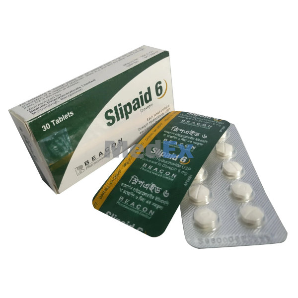 Slipaid 6 mg Packaging