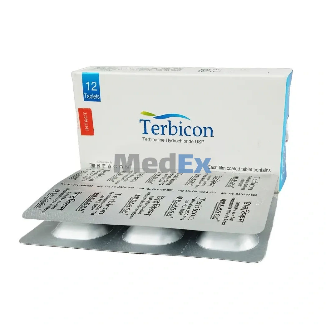 Terbicon 250 mg Packaging
