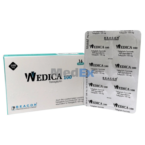 Wedica 100 mg Packaging
