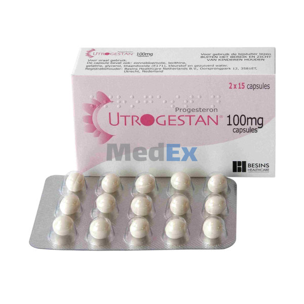 Utrogestan 100 mg Packaging