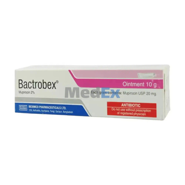 Bactrobex 2% w/w Packaging