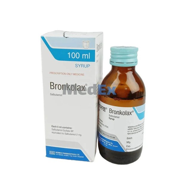 Bronkolax 2 mg/5 ml Packaging