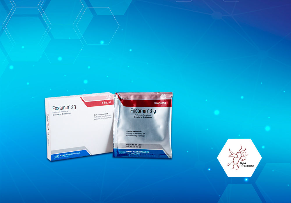 Fosamin 3 gm/sachet Packaging