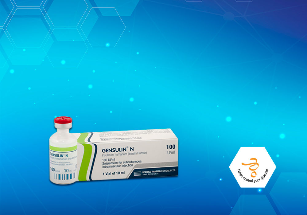 Gensulin N 100 IU/ml Packaging