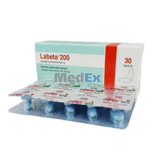 Labeta 200 mg Packaging